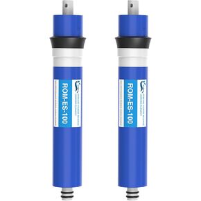75 GPD RO Membrane Filter 12"x1.8" Reverse Osmosis Membrane Element Replacement Fits Under Sink RO Drinking Water Filter Filtration Purifier System, 2 Pack in Kuwait
