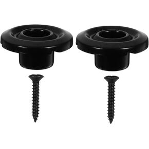 قطعتان من أدلة التجنيب لسلسلة الجهير الأسود تناسب الأشجار المعدنية للملحقات الأساسية للموسيقيين تتضمن براغي تثبيت وتصميم أنيق in Kuwait