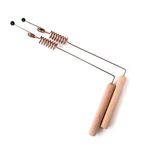 Handmade Copper Dowsing Rods with Stone Tips, Set of 2 in Kuwait