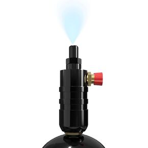 صمام منظم ضغط صغير - متوافق مع خزانات 580 جرام، 615 جرام، 640 جرام، 2.2 لتر، 3.3 لتر، 4.4 لتر - إطلاق بلمسة واحدة، هيكل معدني، تحكم محمول وموثوق بالغاز in Kuwait