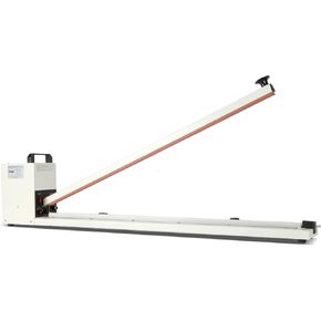 مانع تسرب الحرارة الدافع مع شريط إغلاق، آلة ختم وتقطيع الأكياس شديدة التحمل، عرض إغلاق 8 مم، 1 بديل إضافي (أبيض، 24 بوصة) in Kuwait