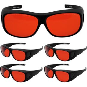 Laser Safety Goggles, 190nm-540nm OD6+ Professional Laser Eye Protective Glasses UV Light/Violet & Blue Laser in Kuwait