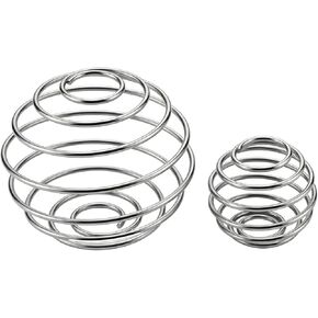 Large Shaker Ball for Shaker Bottles & Mixers, Bulk Protein Shakes; Food Grade Stainless Steelcoreground (4 Large 4 Small) in Kuwait