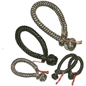 Nautos Dyneema Soft Shackles - Soft Connector - from 2 mm to 6 mm Diameter line. 2 Pieces Set in Kuwait