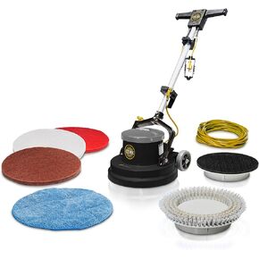 Prolux PLC15 15" Loaded Heavy Duty Single Pad Commercial Polisher Floor Buffer Machine Scrubber in Saudi Arabia