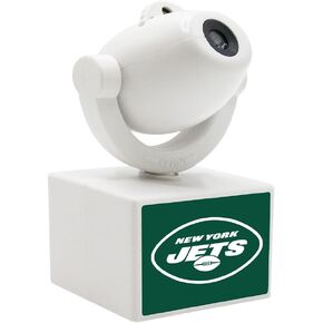 Sporticulture NFL American Football New York Jets - جهاز عرض صغير LED قابل للتعديل مع 6 تصميمات لشعار الفريق - مصباح كشاف محمول وقابل لإعادة الشحن - يعمل بالبطارية - 4.375 بوصة × 3.125 بوصة in Kuwait