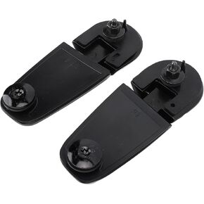 Jeffergarden Rear Liftgate Glass Hinge Set and Mountaineer, Heavy Duty Metal, Direct Fit Replacement, Perfect for 2002-2005 in Kuwait