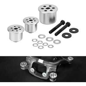 Bevinsee 80a Poly Poly Mountial Mount Mount Kit متوافق مع BMW E46 Z4 E85 E86 X3 E83 323i 323CI 325I 325CI 325XI 328I 330I 330CI استبدال 331767788 3317675180808 in Kuwait
