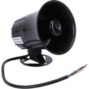 مكبر صوت GOWENIC PA Megaphone، تيار مستمر 12 فولت 24 فولت رافعة شوكية عالية الحجم، مكبر صوت مكبر صوت، صفارة صوت عالية للغاية 120 ديسيبل، لمركبات الطوارئ، البحرية in Kuwait