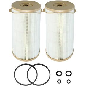 2020N-10 Fuel Filter Element, 10 Micron Filter Replacement Compatible with FH1000 Turbine Fuel Series, 2PCS in Kuwait