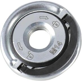 1pc M14 Self-Locking Pressing Plate Quick Release Flange Nut Power Chuck for Diamond Cutting Disks Grinding Wheels Power Tools in Kuwait