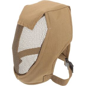Ciieeo Full Face Steel Mesh Fencing Mask Protective Breathable Cover Military Style Safety Shield for Outdoor Game and Training in Kuwait