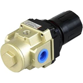 AR2000-01 منظم ضغط الهواء الهوائي 1/8 بوصة AR2000-02 صمام تخفيض ضغط فاصل الزيت والماء 1/4 بوصة (بدون مقياس ضغط، 1/4 بوصة) in Kuwait