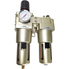 1 قطعة AC5010-06 3/4 "وحدة FRL الهوائية منظم فلتر الهواء وداهن نوع الصرف اليدوي in Kuwait
