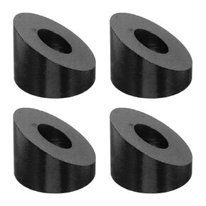 Garneck 4pcs Stainless Steel Angle Beveled Wire Rope Washers for Cable Railing Deck and Stair Posts Curved Surface Washers for Metal Fittings Easy DIY Installation Accessories in Kuwait