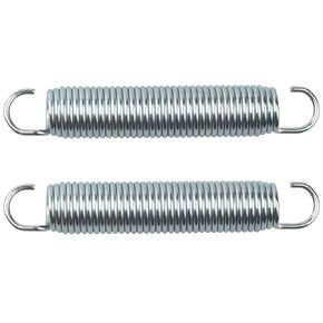 5-1/2 Inch 9625 Mechanical Extension Springs with Hook Ends, Rocking Horse Springs, Rocking Horse Spring Loaded, for Appliances, Automotive, Marine Vessels, Toys, Tools, Machinery, 2 Pack in Kuwait
