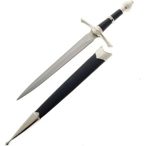 خنجر القرون الوسطى مقاس 14 بوصة. سيف قصير تاريخي مع غمد. للتجميع والهدايا والتمثيل في معرض عصر النهضة in Kuwait