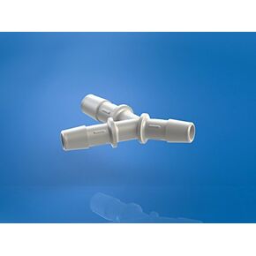 موصل Y0-2NK من Eldon James Natural Kynar Equal Barbed Y، خرطوم بارب 1/8 بوصة (عبوة من 10 قطع) in Kuwait