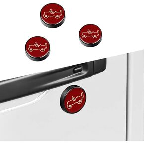 3PCS Strong Magnetic Keyhole Covers for Jeep Wrangler JL JLU&Gladiator JT 2018-2024 2025,Door Lock Cover for Jeep Wrangler&Gladiator Accessories,Keyhole Protection(Black) in Kuwait