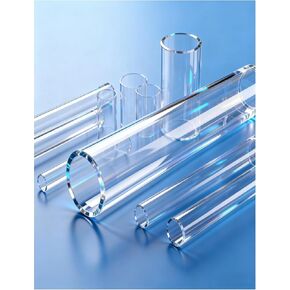 2mm Thick Round Acrylic Tube ，Clear Rigid Storage Tube ，DIY Plastic Tubing for Water Cooling Program Supplies Lamps Accessories(1.8x50cm) in Saudi Arabia