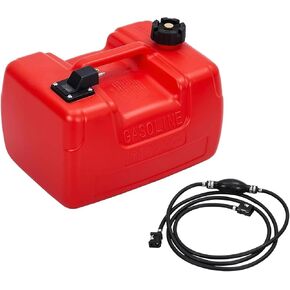 3 Gallon Marine Tank, 12 L Portable Marine Tank, Boat Marine Transfer Tank with Hose, I-Shaped Handle in Kuwait