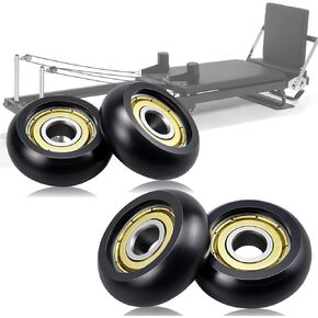 عجلات دوارة بديلة من Aero Pilates مقاس 32 مم POM ناعمة وهادئة الانزلاق 4 عبوات لآلة الإصلاح in Kuwait