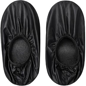 أغطية أحذية البولينج زوجًا، أسود، بوليستر، 14.7 بوصة، تصميم مقاوم للماء ومضاد للغبار، يحمي الأحذية، البولينج in Kuwait