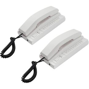 نظام اتصال داخلي لاسلكي للمنزل، 2 حزمة، نظام اتصال داخلي لاسلكي، هاتف اتصال داخلي في اتجاهين في الوقت الحقيقي مع نطاق 3280 قدم، سهل الاستخدام للمكتب الداخلي للأعمال in Kuwait