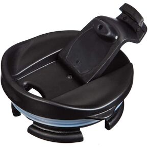 أغطية كوب Topadorn - مناسبة لأكواب القهوة والشاي واللاتيه المصنوعة من السيراميك، باللون الأسود in Kuwait