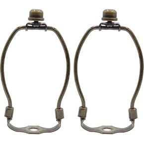 حاملات قيثارة مصباح مقاس 5 بوصات مع قواعد سرج قابلة للفصل، ودعامة خفيفة مع سرج قيثارة قياسي ونهاية مصباح، وعبوتان من ملحقات الإضاءة DIY (نحاس عتيق، 5 بوصات) in Kuwait