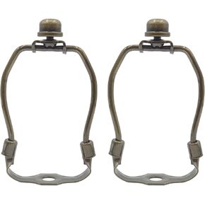 حاملات قيثارة مصباح مقاس 4 بوصات مع قواعد سرج قابلة للفصل، ودعامة خفيفة مع سرج قيثارة قياسي ونهاية مصباح، وعبوتان من ملحقات الإضاءة DIY (نحاس عتيق، 4 بوصات) in Kuwait