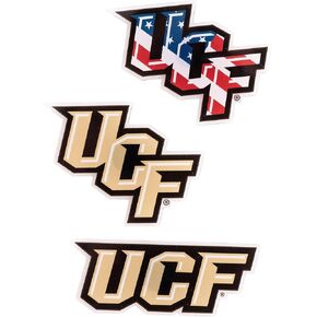 مغناطيس أكريليك من جامعة صبار الصحراء بوسط فلوريدا، 3 عبوات من تصميم UCF Knights الزخرفي مرخص رسميًا (مجموعة المغناطيس A) in Kuwait