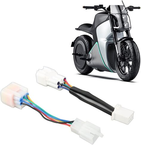 Keenso Hall Adapter, 2PCS Electric Motorcycle Hall Adapter IP67 Water Proof Complete Match of Male and Female Head High Efficiency Controller Adapter in Saudi Arabia