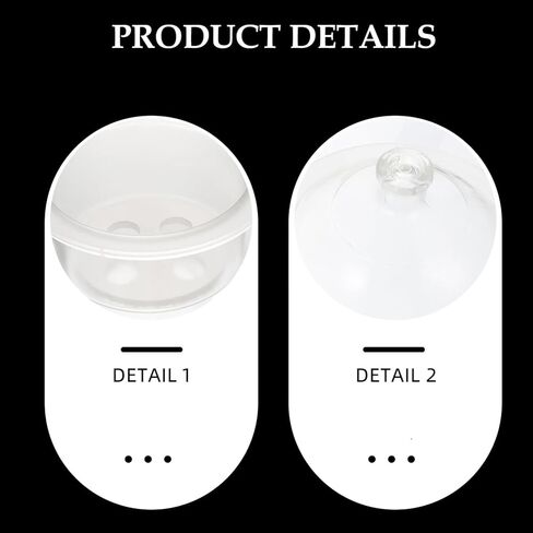 iplusmile 1pc Laboratory Desiccator Bottle Glass Dryer Jar for Vacuum Drying High Transparency Simple Design for Practical Use for Laboratory Experimentation in Saudi Arabia