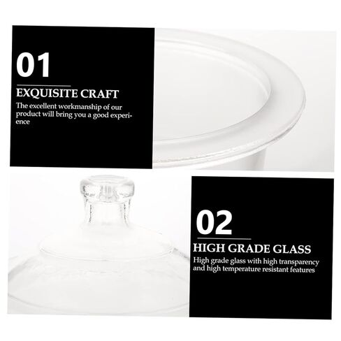 High Grade Glass Desiccator Bottle 150mm Dryer Jar Lab Bottle Jar Laboratory Glassware Polycarbonate in Saudi Arabia