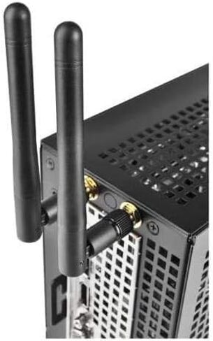 2X Dual Band WiFi 2.4GHz 5GHz 5.8GHz 8dBi SMA Male (pin in Center) Antenna for Wireless Video Security IP Camera Recorder Surveillance Recorder Truck Trailer Rear View Backup Camera Reversing Monitor in Kuwait