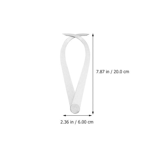 SAFIGLE 4pcs Metal Internal External Caliper Set Measuring Tool with 150mm 200mm Joints for Sculpture Carving and Modeling Measurement in Saudi Arabia