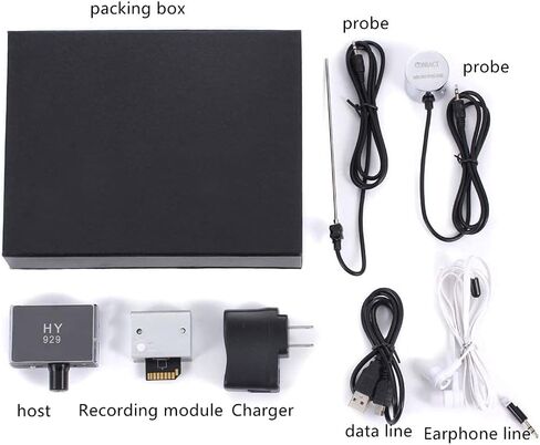 مسجل استماع لميكروفون الحائط، جهاز KSRplayer عالي القوة لمراقبة الصوت/جهاز فحص استماع الأذن، نظام مكبر صوت ميكروفون حساس للغاية للاستماع عبر الجدار/المسبار in Kuwait