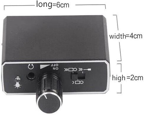 مسجل استماع لميكروفون الحائط، جهاز KSRplayer عالي القوة لمراقبة الصوت/جهاز فحص استماع الأذن، نظام مكبر صوت ميكروفون حساس للغاية للاستماع عبر الجدار/المسبار in Kuwait