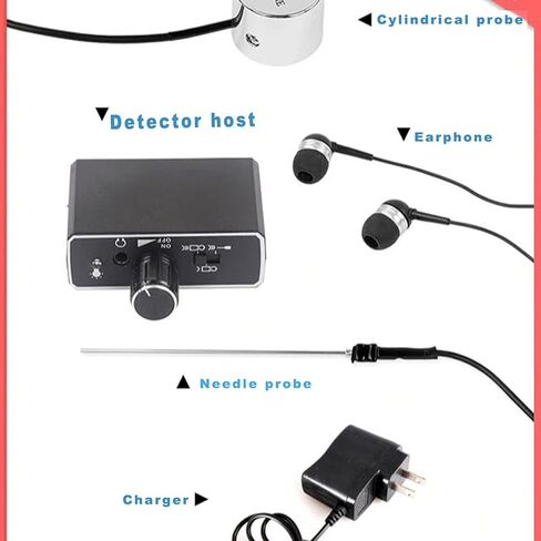 مسجل استماع لميكروفون الحائط، جهاز KSRplayer عالي القوة لمراقبة الصوت/جهاز فحص استماع الأذن، نظام مكبر صوت ميكروفون حساس للغاية للاستماع عبر الجدار/المسبار in Kuwait