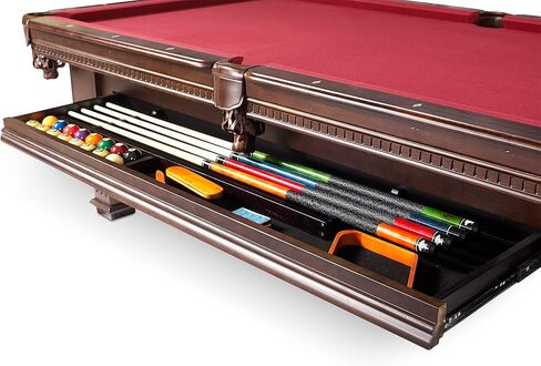 Plank & Hide - Talbot Billiard Pool Table (w/Drawer) in Kuwait