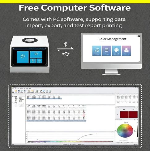 مقياس الألوان ذو الفتحة الكبيرة مع مجال متكامل 100 مم 400-700 نانومتر، دقة 0.01% اختبارات مسحوق القهوة السائل الأصبغة في بيئات مراقبة جودة الإنتاج in Kuwait
