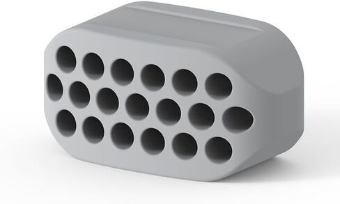 مجموعة من 6 أدوات تمرين الفك (أسود وأبيض ورمادي) - مجموعة تدريب الفك من السيليكون، مكعبات مضغ لتمرين عضلات الوجه لتمارين الفك والوجه، ملحقات اللياقة البدنية المحمولة in Kuwait