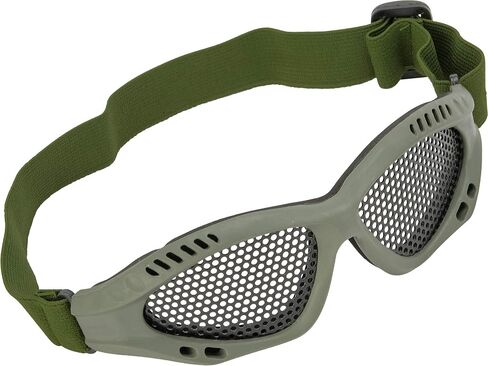Evike Airsoft - Matrix Zero Wire Mesh Adjustable Goggles (Color: Green) in Kuwait