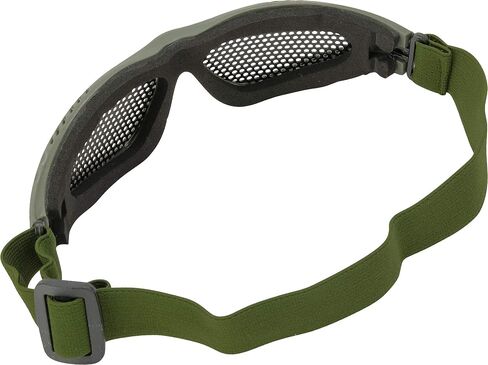 Evike Airsoft - Matrix Zero Wire Mesh Adjustable Goggles (Color: Green) in Kuwait