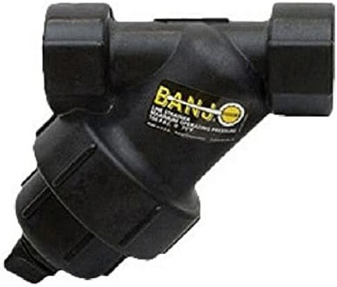 Banjo 1" x 1" FPT Y-Strainer Poly Head & Bowl w/ 40 Mesh Screen @ 225 PSI LS100-40 in Saudi Arabia
