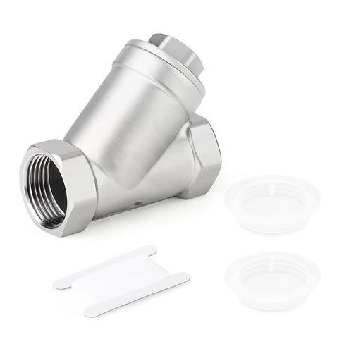 TAISHER 1PCS 304 Stainless Steel 1-1/4" NPT Female WYE Y Strainer Mesh Filter Valve CF8 WOG 800 in Kuwait
