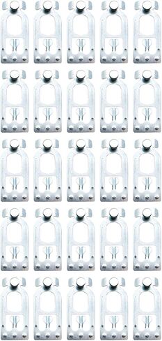 RLECS 25 قطعة مستودع تخزين البليت الأرفف شعاع مقاطع السلامة دمعة البليت رف مشبك أمان السلامة الصلب البليت رف كليب دمعة in Kuwait