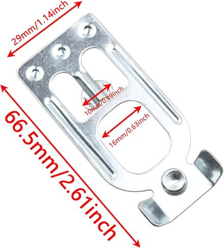 RLECS 25 قطعة مستودع تخزين البليت الأرفف شعاع مقاطع السلامة دمعة البليت رف مشبك أمان السلامة الصلب البليت رف كليب دمعة in Kuwait