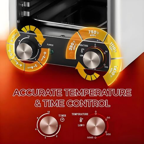 Smokeless Infrared Electric Broiler, 1700W Kitchen Counter Cooker, Time Temperature Adjustable for Homes, Kitchens Preparing Various Foods in Kuwait